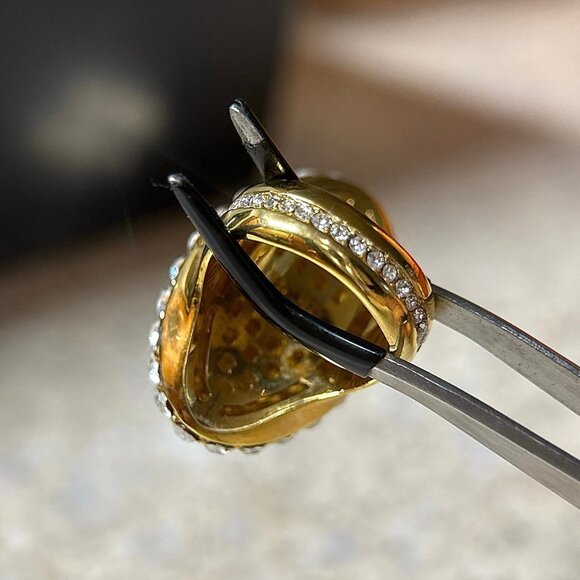 Akkad China Rhinestones Ring - Picture 7 of 13